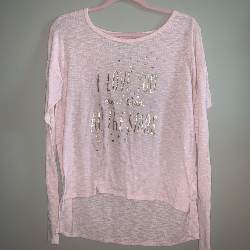“I Love You More Than All The Stars” Long Sleeve